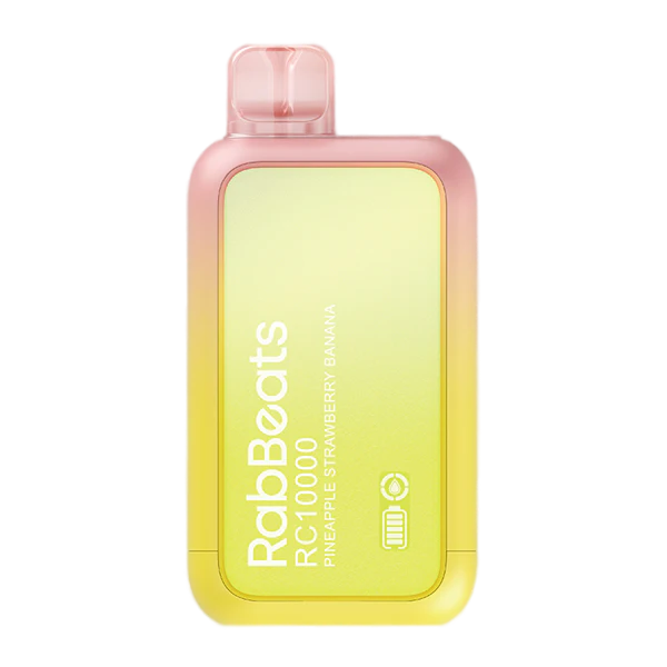 Pineapple Strawberry Banana RabBeats RC10000 - Black Coral